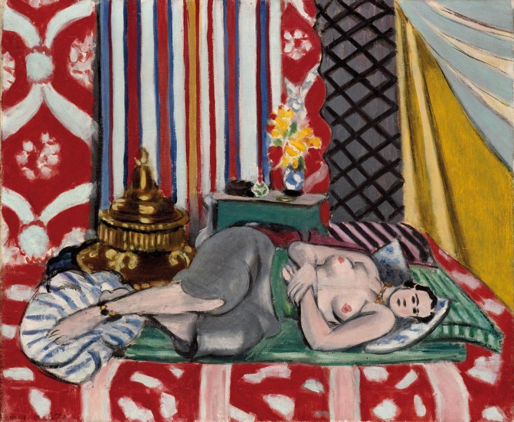 Odalisca con i pantaloni grigi 1926-27