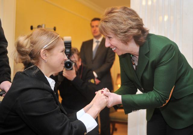Yulia Tymoshenko_Catherine Ashton Yulia Timoshenko con Catherine Ashton