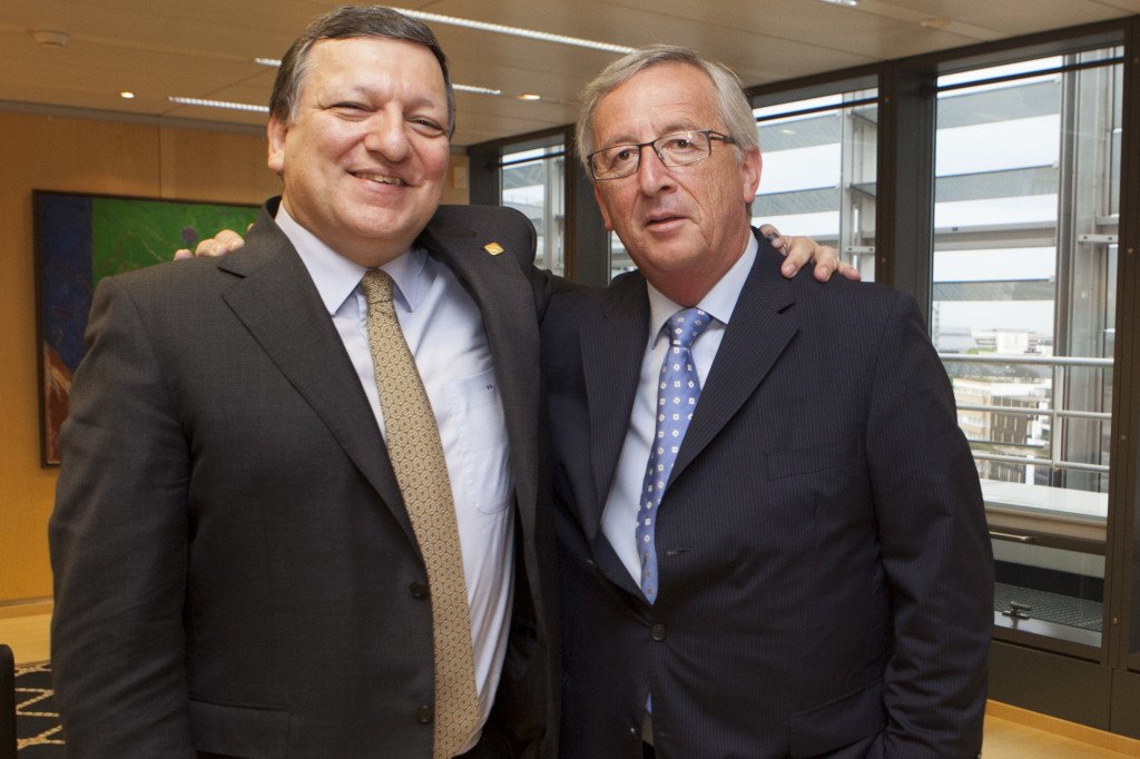Jose Manuel Barroso, Jean-Claude Juncker