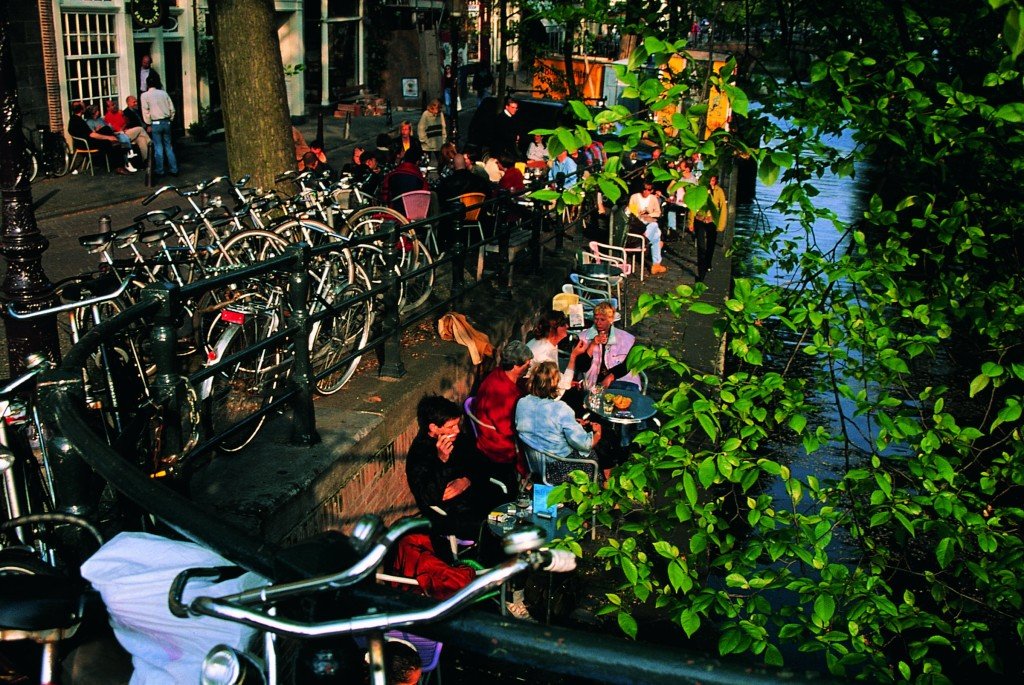 terrasjes aan water