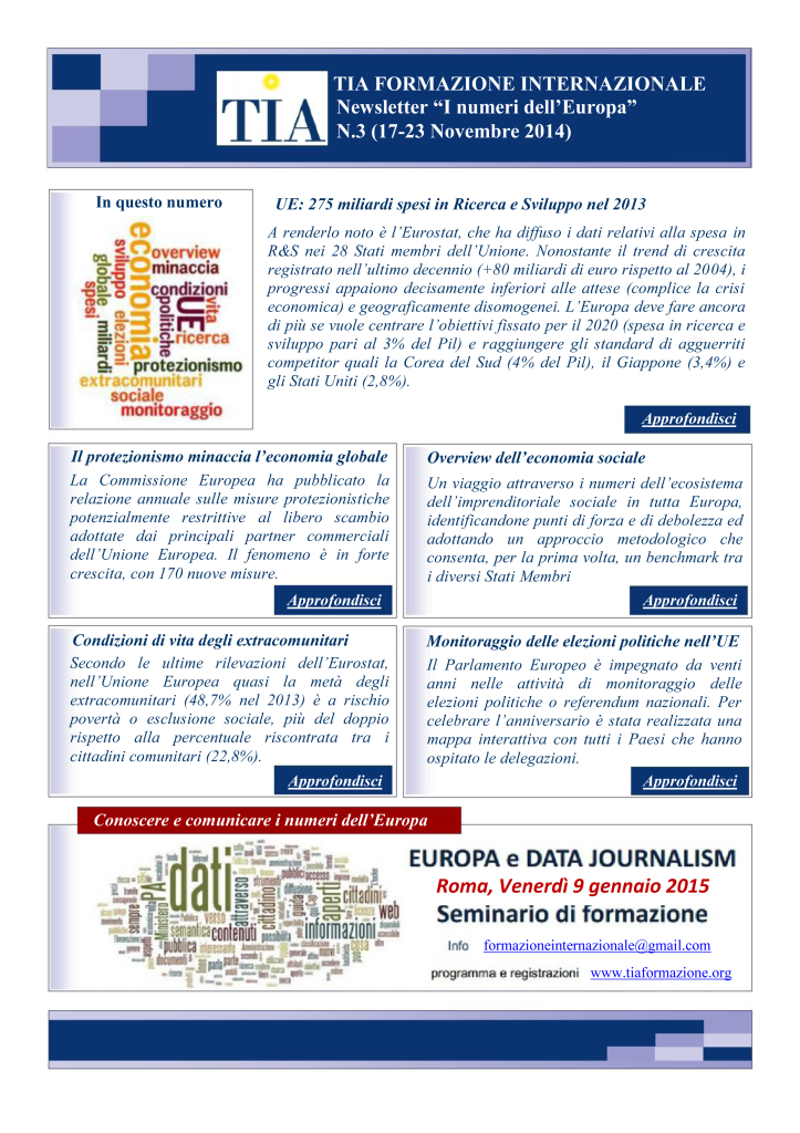 Il Data Journalism, la ricerca e l’affidabilità dei dati