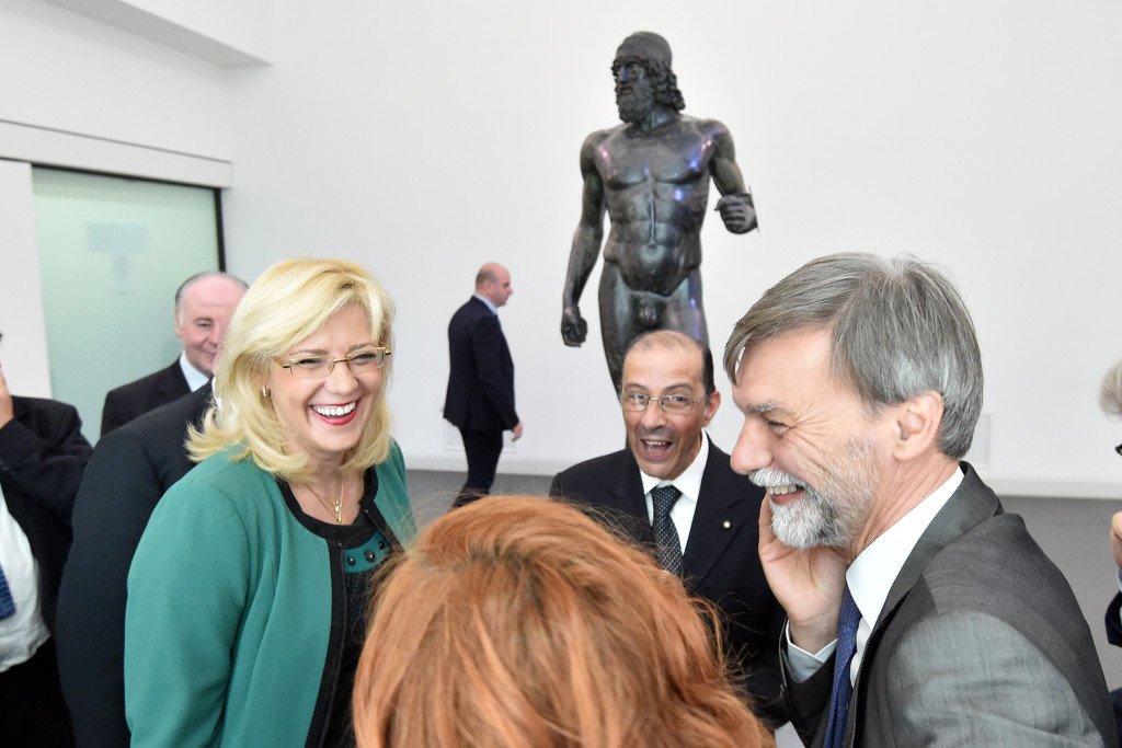 Corina Cretu in Italy