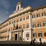 Piazza di Montecitorio - La Camera dei Deputati, Roma Montecitorio plaza- Italian chamber of deputies, Roma