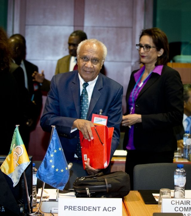 Mr Meltek Livtuvanu Minister for Foreign Affairs of Vanuatu
