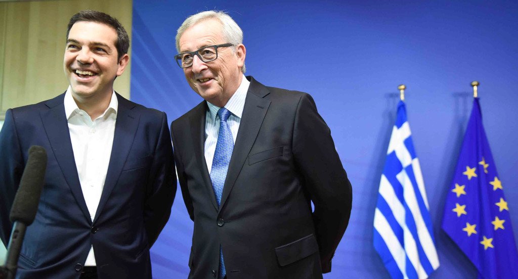 Jean-Claude Juncker, Alexis Tsipras