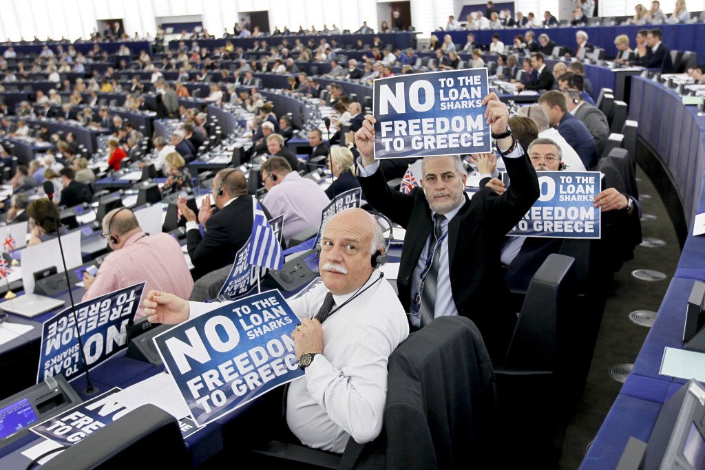 Action " NO To the LOAN Sharks - FREEDOM TO GREECE "