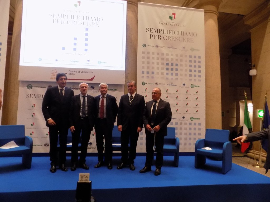 Presentazione dello studio CER: meno burocrazia più crescita