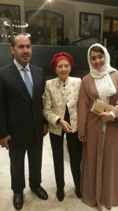 Emma Bonino, Rana Al Dhaheri, l'ambasciatore Saqer Nasser Ahmed Abdullah Al Raisi