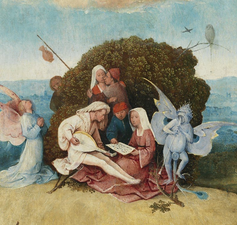 Jheronimus Bosch. Dettaglio trittico.Carro di fieno_03.JPG