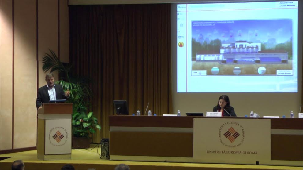 l'Arch. Luciano Messina all'Università Europea di Roma