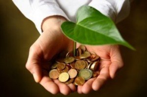 GreenEconomy_CoinsAndPlant_2