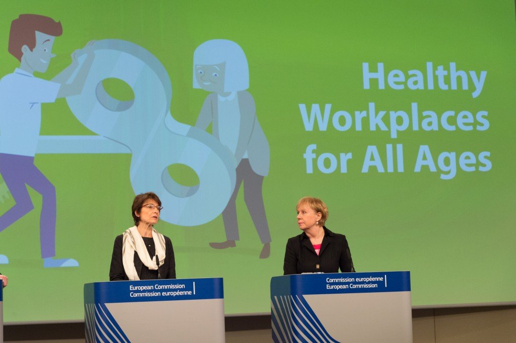 Press conference by Marianne Thyssen on the launch of the EU-OSHA health and safety at work campaign