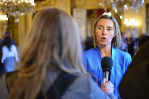 La vicepresidente Federica Mogherini