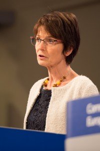 Valdis Dombrovskis Pierre Moscovici Marianne Thyssen