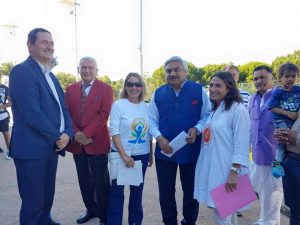 Giornata Mondiale dello Yoga Ambasciata India Roma