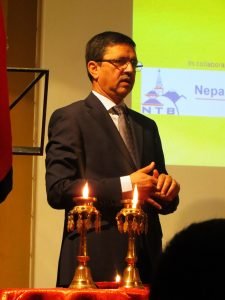 l'ambasciatore Deepak Dhital