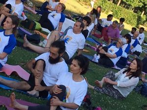 Giornata Mondiale dello Yoga Ambasciata India Roma