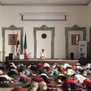 Giornata Mondiale dello Yoga Ambasciata India Roma