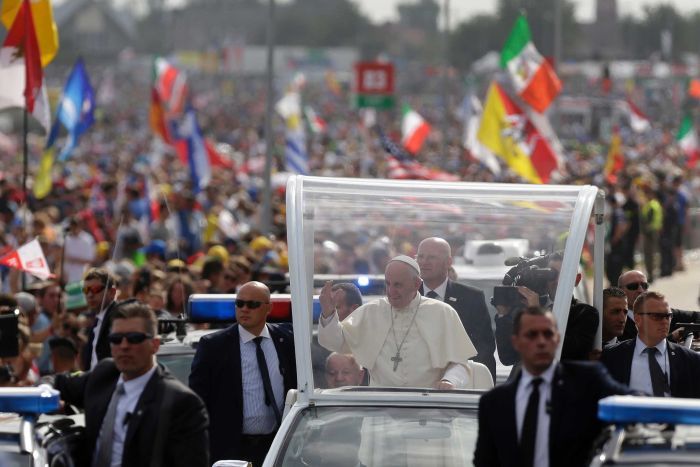 Papa Francesco ai ragazzi della Gmg: «siete il volto della misericordia»
