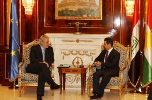 Christos Stylianides in Iraq (28 luglio 2016)