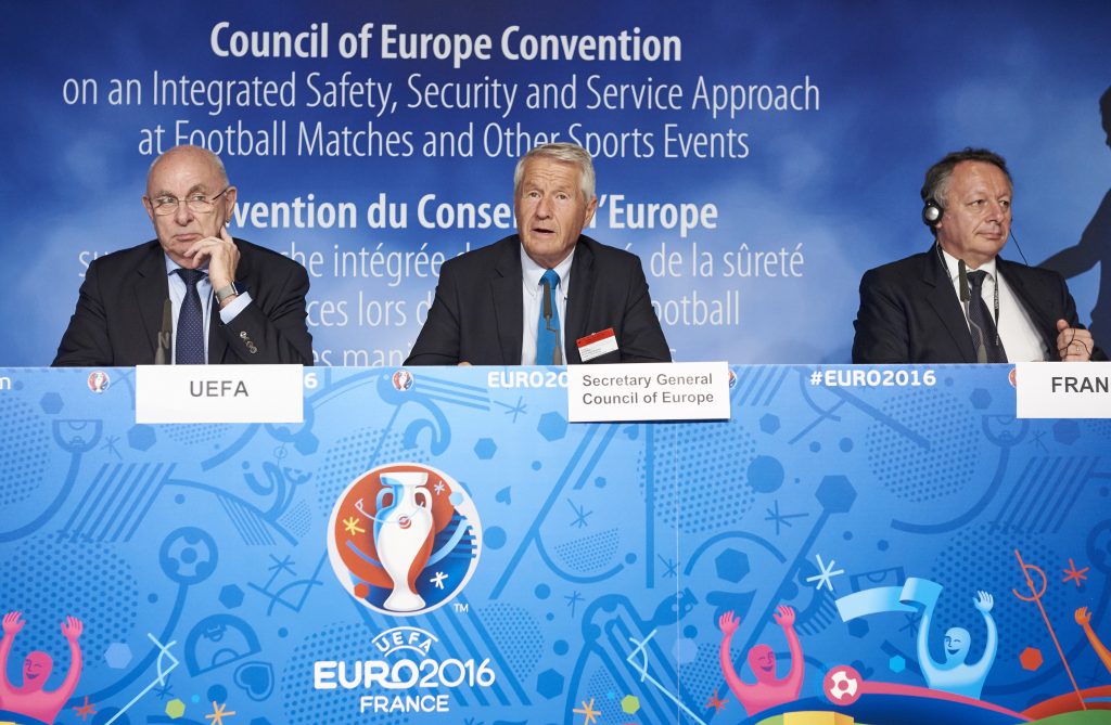 Consiglio d’Europa: Italia firma nuova Convenzione su sicurezza negli stadi