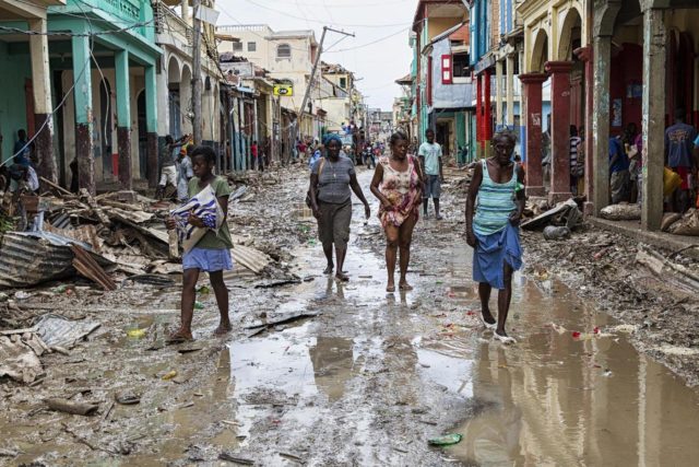 La furia dell'uragano Matthew devasta Haiti