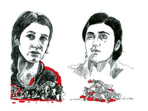 nadia-murad-basee__lamiya-aji-bashar_ali_ferzat-2016