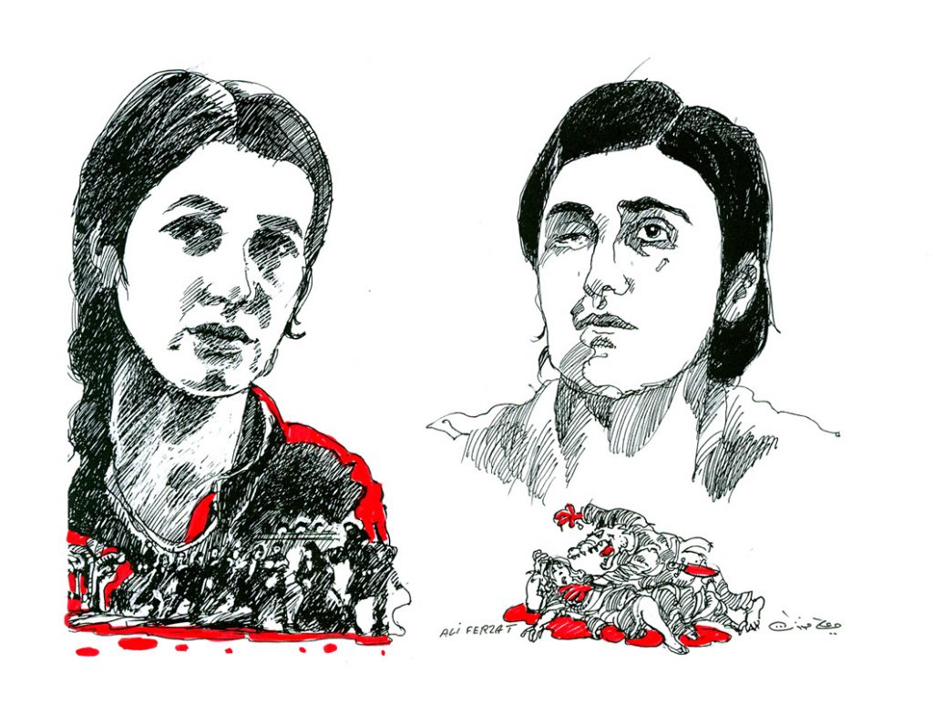nadia-murad-basee__lamiya-aji-bashar_ali_ferzat-2016