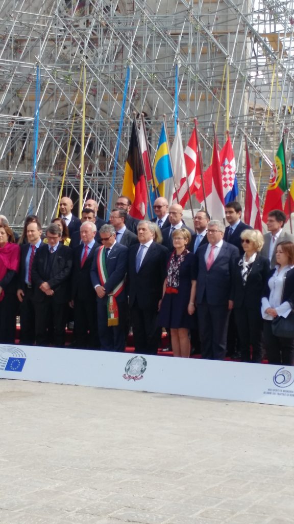 Antonio Tajani a Norcia : «L’Europa non dimentica»