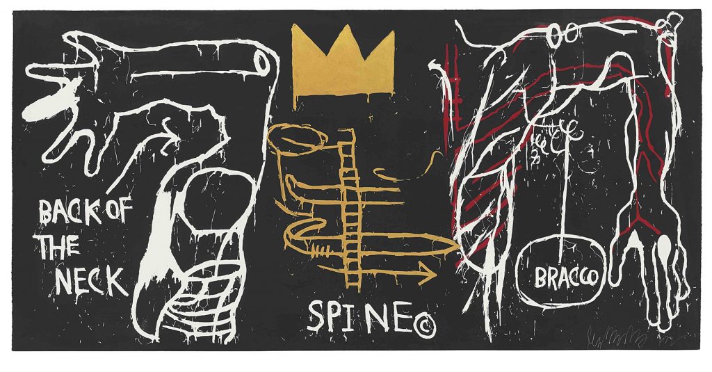 Basquiat, Jean-Michel - Back of the Neck - 1983