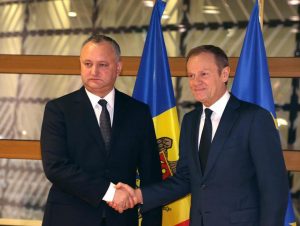 Dodon Tusk Bruxelles