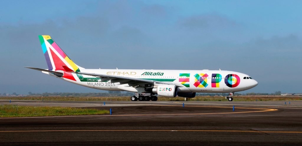 Etihad - Alitalia Made of Italians Expo Program - PHOTO