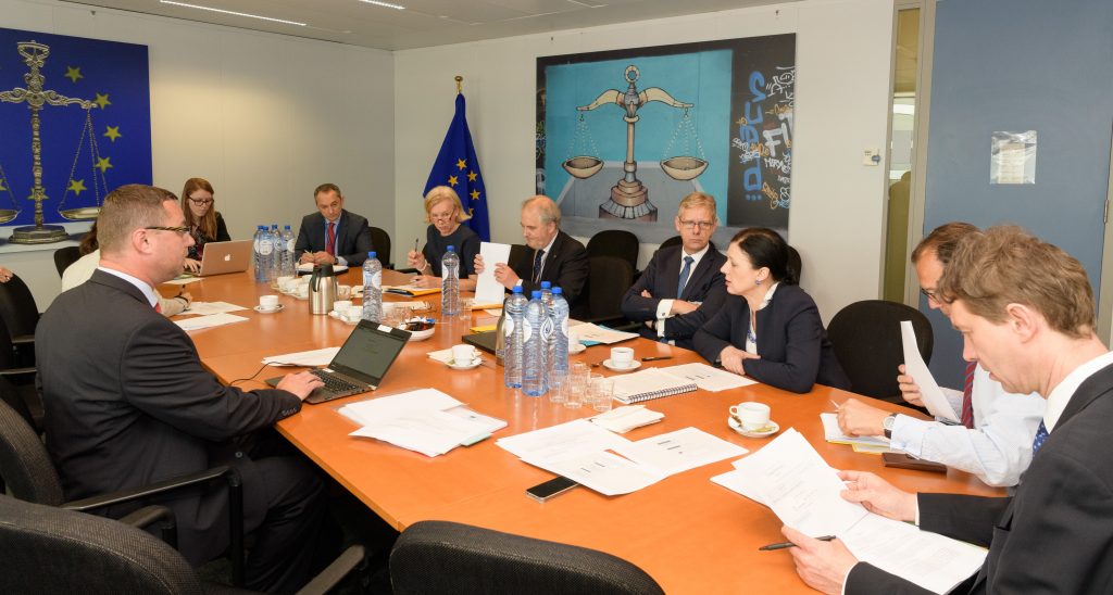 Visit of Pavel Zeman, Supreme Public Prosecutor of the Czech Republic, and Jean-François Thony, Prosecutor General of the Court of Appeal of Colmar, to the EC