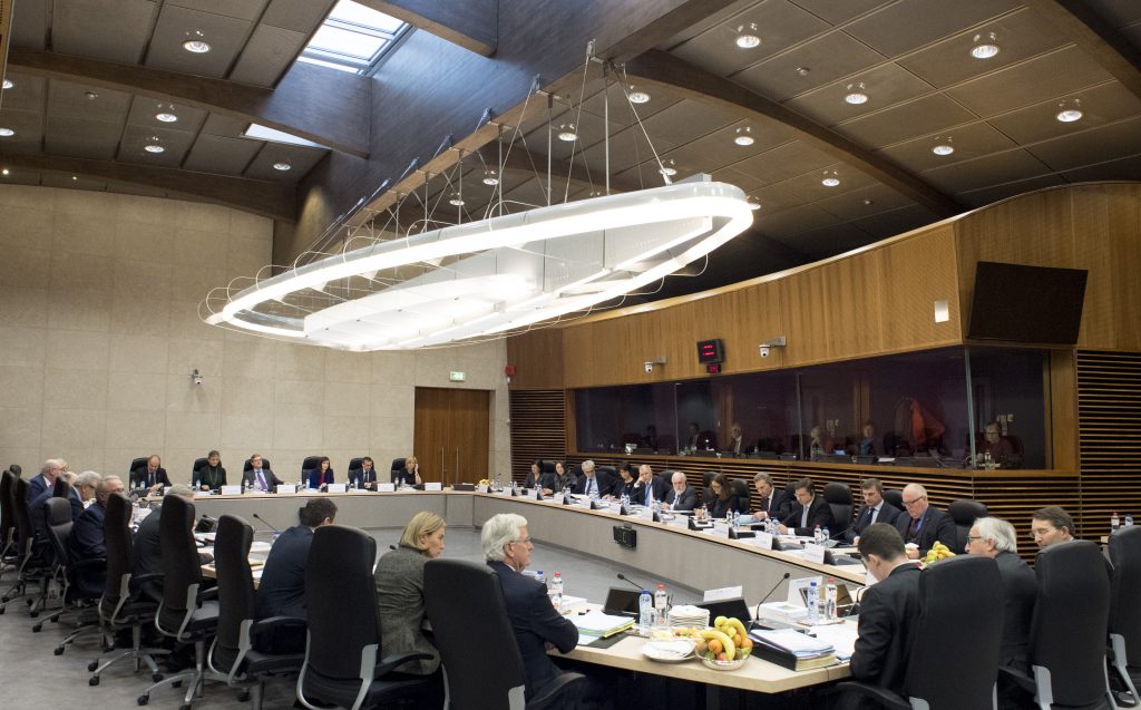 Weekly meeting of the Juncker Commission