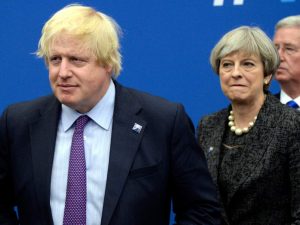 Brexit, Boris Johnson, Teresa May