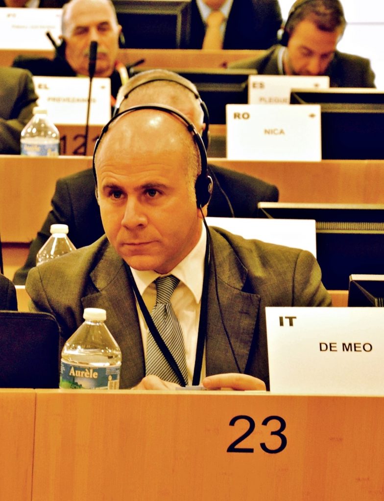 De Meo - Prima riunione PPE a Bruxelles 30-1-15