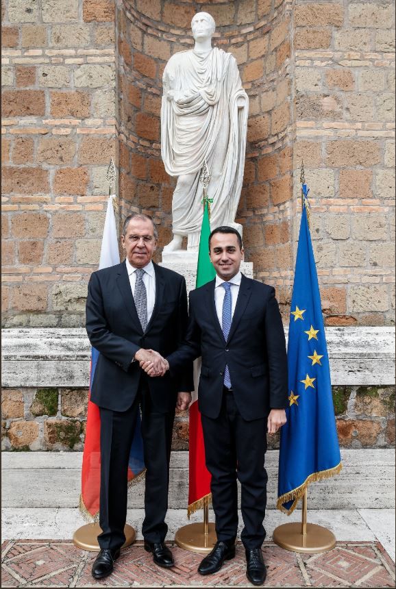 Incontro tra Di Maio e Lavrov, sul tavolo questione libica e sanzioni