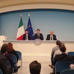 Coronavirus, il premier Conte annuncia i primi due casi in Italia Palazzo Chigi, Conte annuncia i primi casi ci Corona virus in Italia (3)