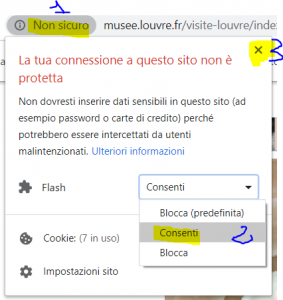Tuor virtuali al Louvre