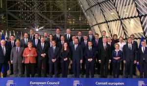 I leader dei 27 Paesi europei al Consiglio europeo