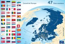 Due nuovi francobolli del Consiglio d’Europa da la Poste francese