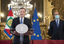 Mario Draghi: «Sono fiducioso che dal confronto con i partiti emerga unità» Mario Draghi