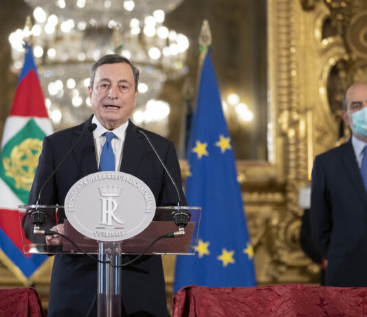 Mario Draghi: «Sono fiducioso che dal confronto con i partiti emerga unità» Mario Draghi