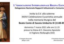 Fogliano-Redipuglia, il ricordo del Beato Umberto III Fogliano-Redipuglia