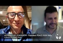 Alfredo De Joannon, presidente Peace Run Italia