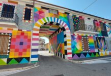 Aielli, il paese della street art Aielli
