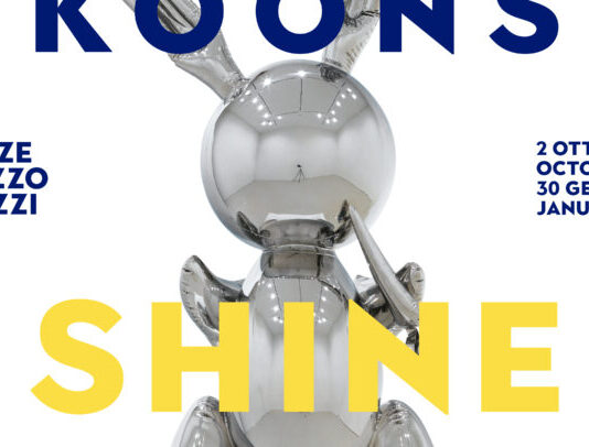 Jeff Koons irrompe a Palazzo Strozzi, Firenze, con Shine Jeff Koons
