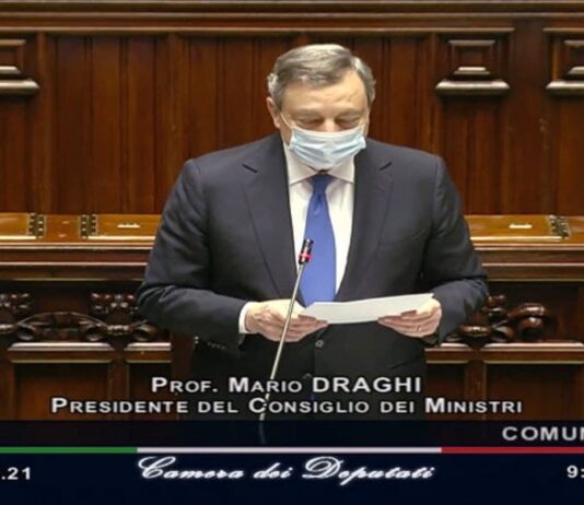 Draghi, presto limitazioni all’aumento dell’energia Draghi