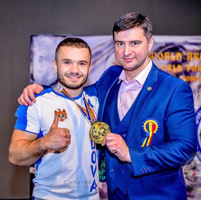 Alexandru Grumeza armwrestling para-armwrestling Procopciuc Alexandru Grumeza