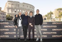 Tom Holland a Roma per presentare Uncharted Uncharted